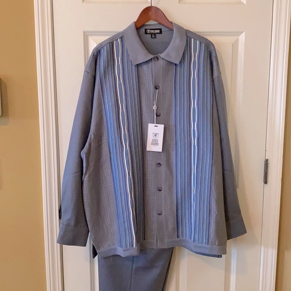 Stacy Adams Other - Stacy Adams Men’s LS 2 piece Walking Suit 2XL/42